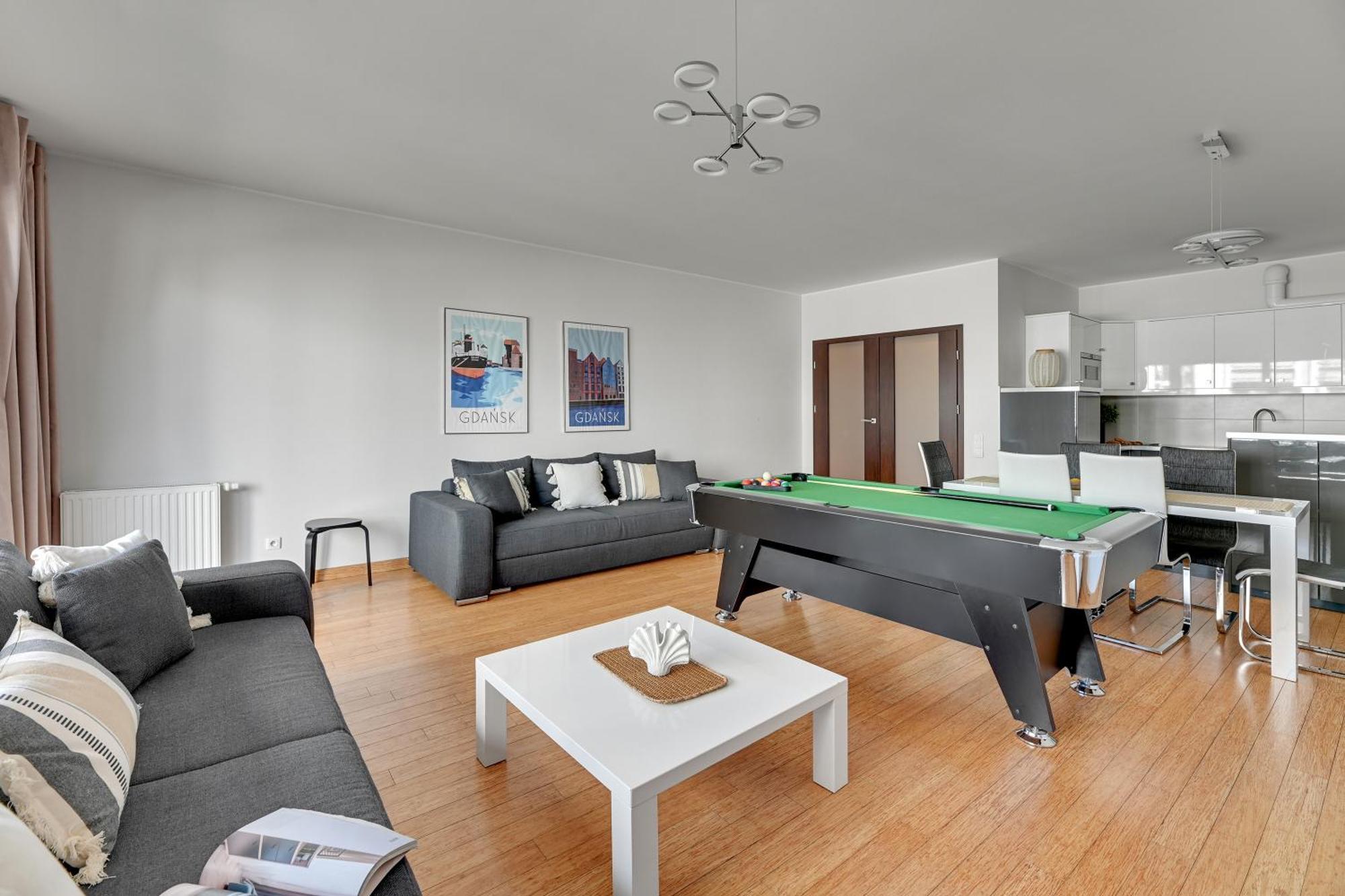 Waterlane Riverside - Spa, Pool, Gym & Parking By Downtown Huoneisto Gdańsk