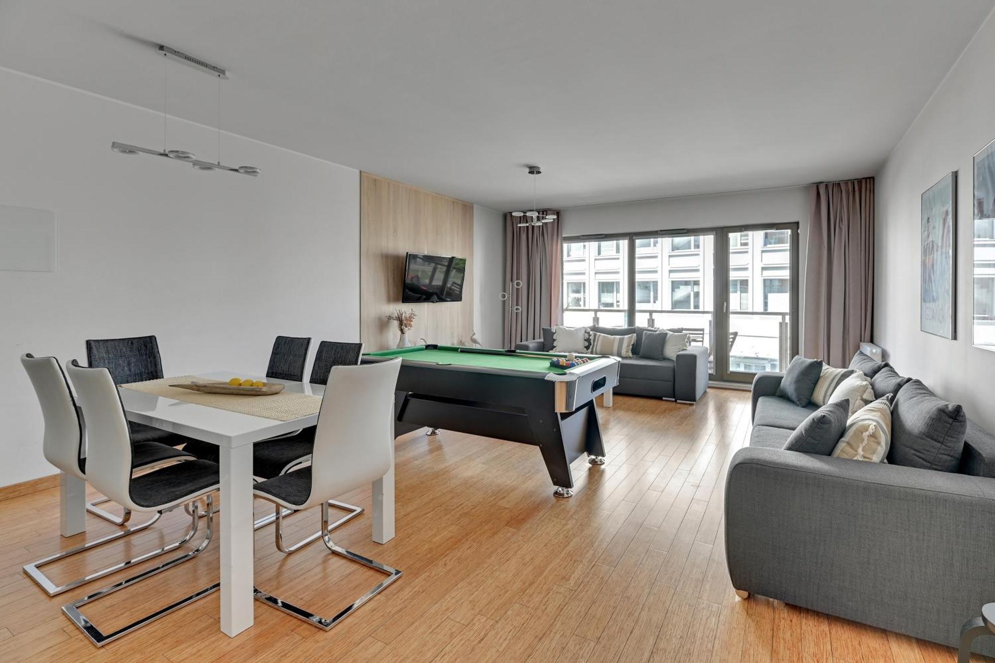 Waterlane Riverside - Spa, Pool, Gym & Parking By Downtown Gdańsk